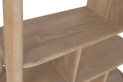Estantería de Madera de Acacia con Cuerda MB-226691
