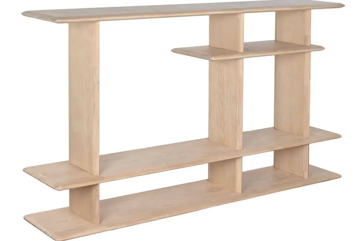 Estantería de Madera de Hevea 180 cm MB-224106