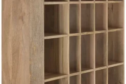 Estantería de Madera de Mango Marrón MB-223086