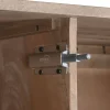 Estantería de Madera de Mango Natural 3 Puertas MB-215236