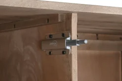 Estantería de Madera de Mango Natural 3 Puertas MB-215236