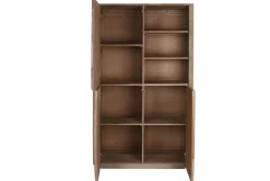 Estantería de Madera de Mango Natural 3 Puertas MB-215236