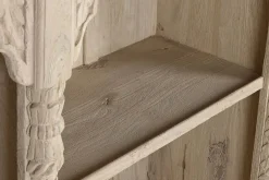 Estantería de Madera Tallada a Mano 204 cm MB-213893