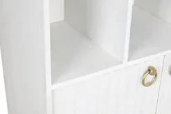 Estantería de Salón Blanca con 2 Puertas MB-200593