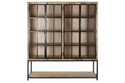 Estantería Industrial de Madera de Mango y Metal 170 cm MB-228037