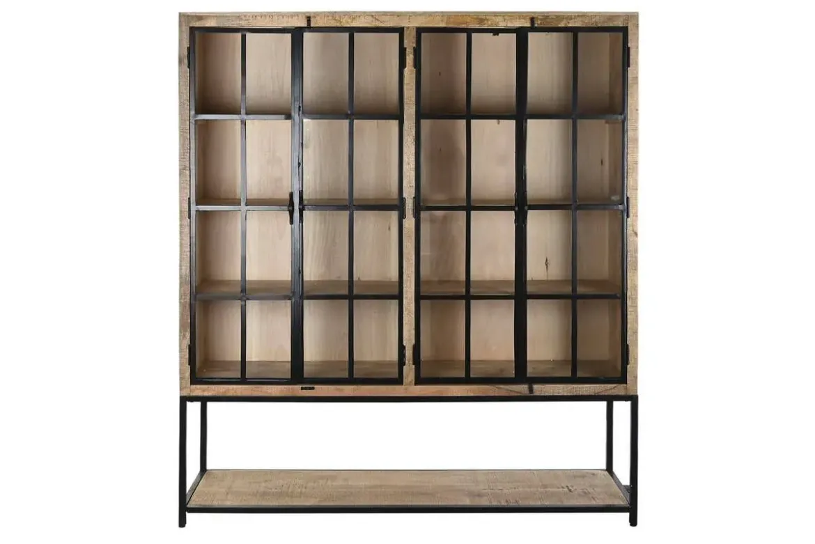 Estantería Industrial de Madera de Mango y Metal 170 cm MB-228037