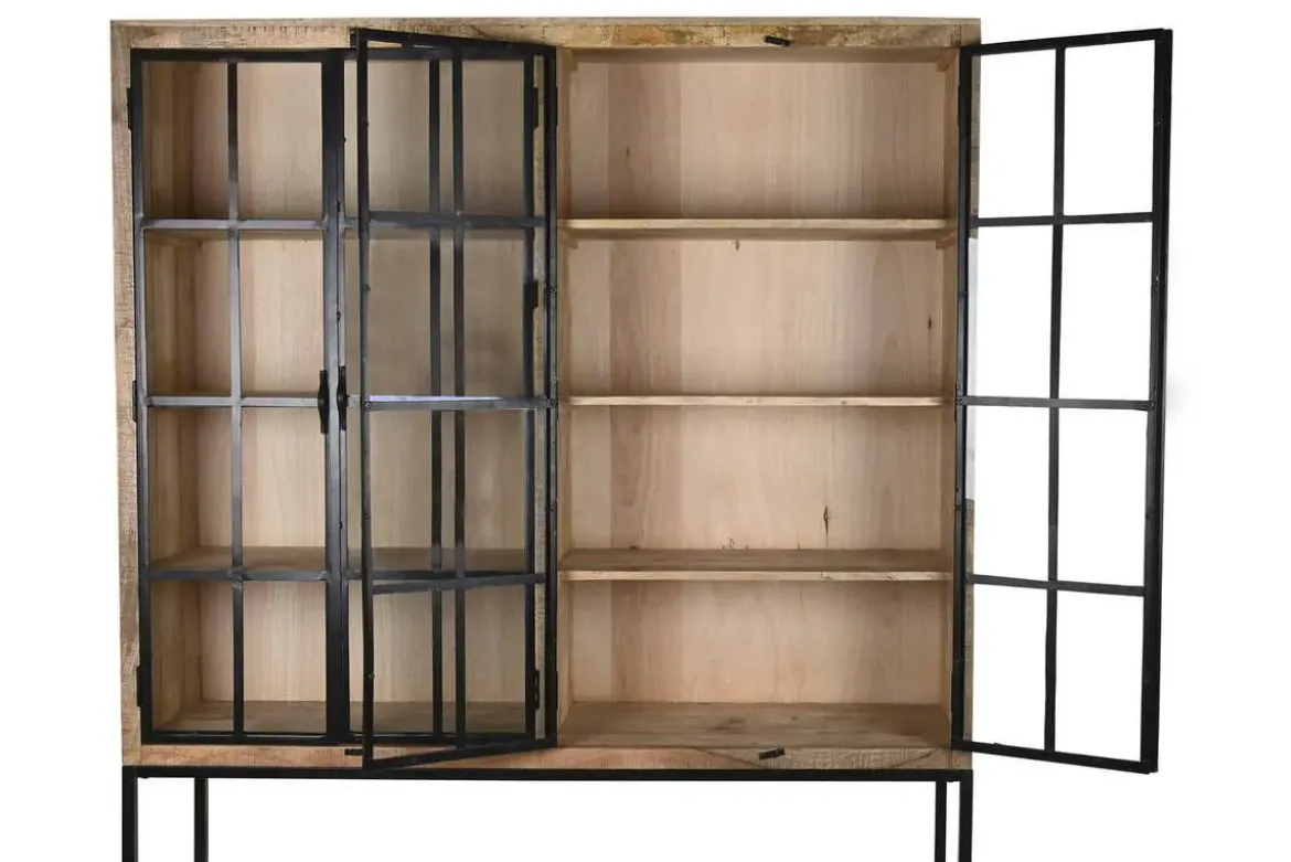 Estantería Industrial de Madera de Mango y Metal 170 cm MB-228037