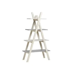 Estantería Infantil en Escalera de color Blanco SIA