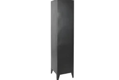 Estantería Taquilla de Metal Negro de Una Puerta MB-209231
