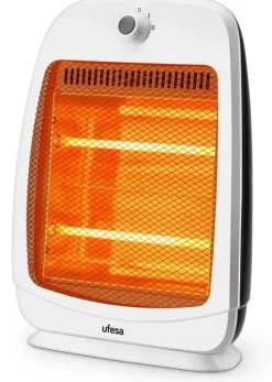 Estufa de Cuarzo Ufesa 800W 2 Niveles Sistema Antivuelco Rigel