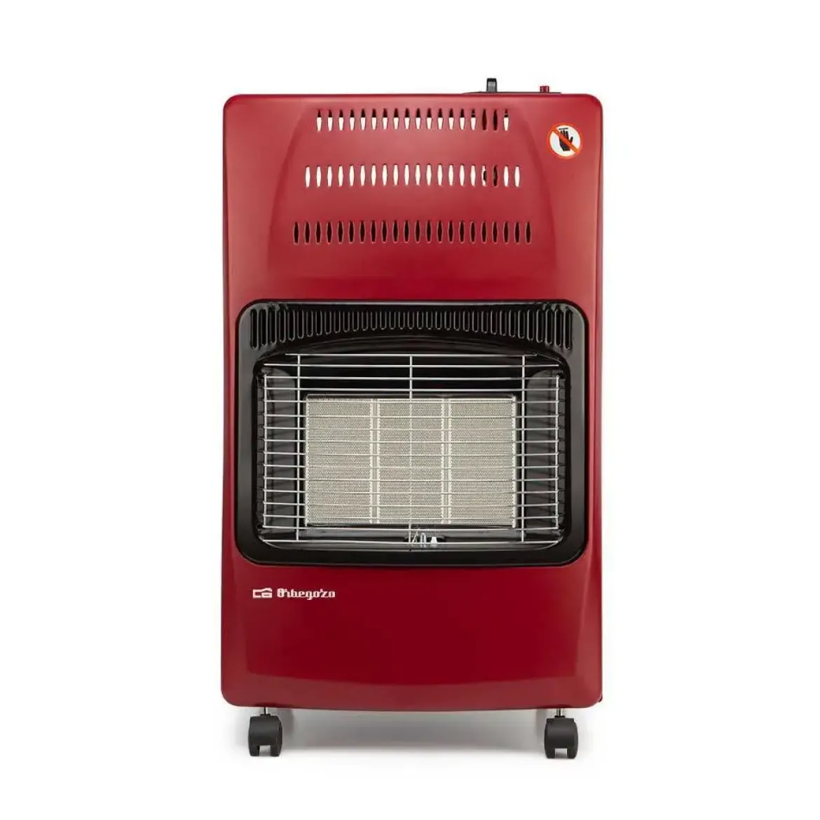 Estufa de Gas Butano Plegable Cerámica Roja ORBEGOZO HCE62
