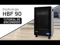 Estufa ORBEGOZO Llama Azul 4200 w. HBF90