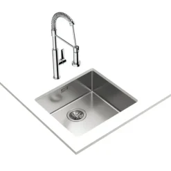 Fregadero Bajo Encimera Acero Inoxidable 45 cm BE LINEA RS15 TEKA 115000006