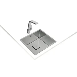 Fregadero de Acero Inoxidable 18/10 Una Cubeta TEKA RS15 45.40 115000013