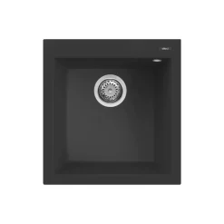 Fregadero Elleci Quadra 102 Negro G40
