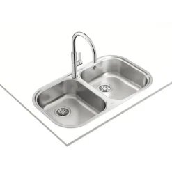 Fregadero Encastrado Stylo 2 Cubetas Inoxidable TEKA 11107028