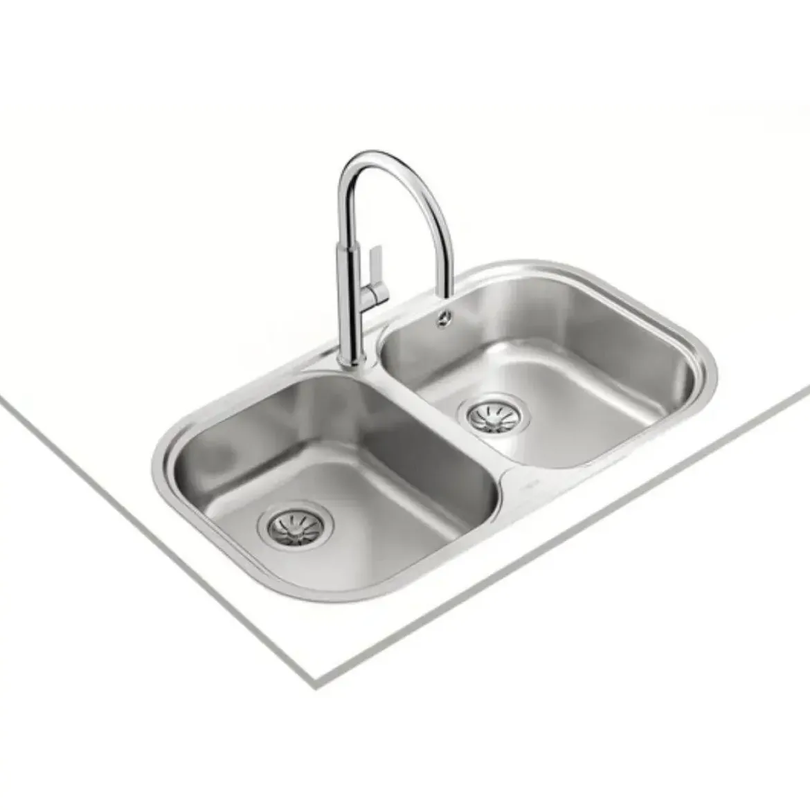 Fregadero Encastrado Stylo 2 Cubetas Inoxidable TEKA 11107028