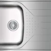 Fregadero Teka Universe 45 T-XP Acero Inoxidable 1 Cubeta Escurridor Derecho 115110013