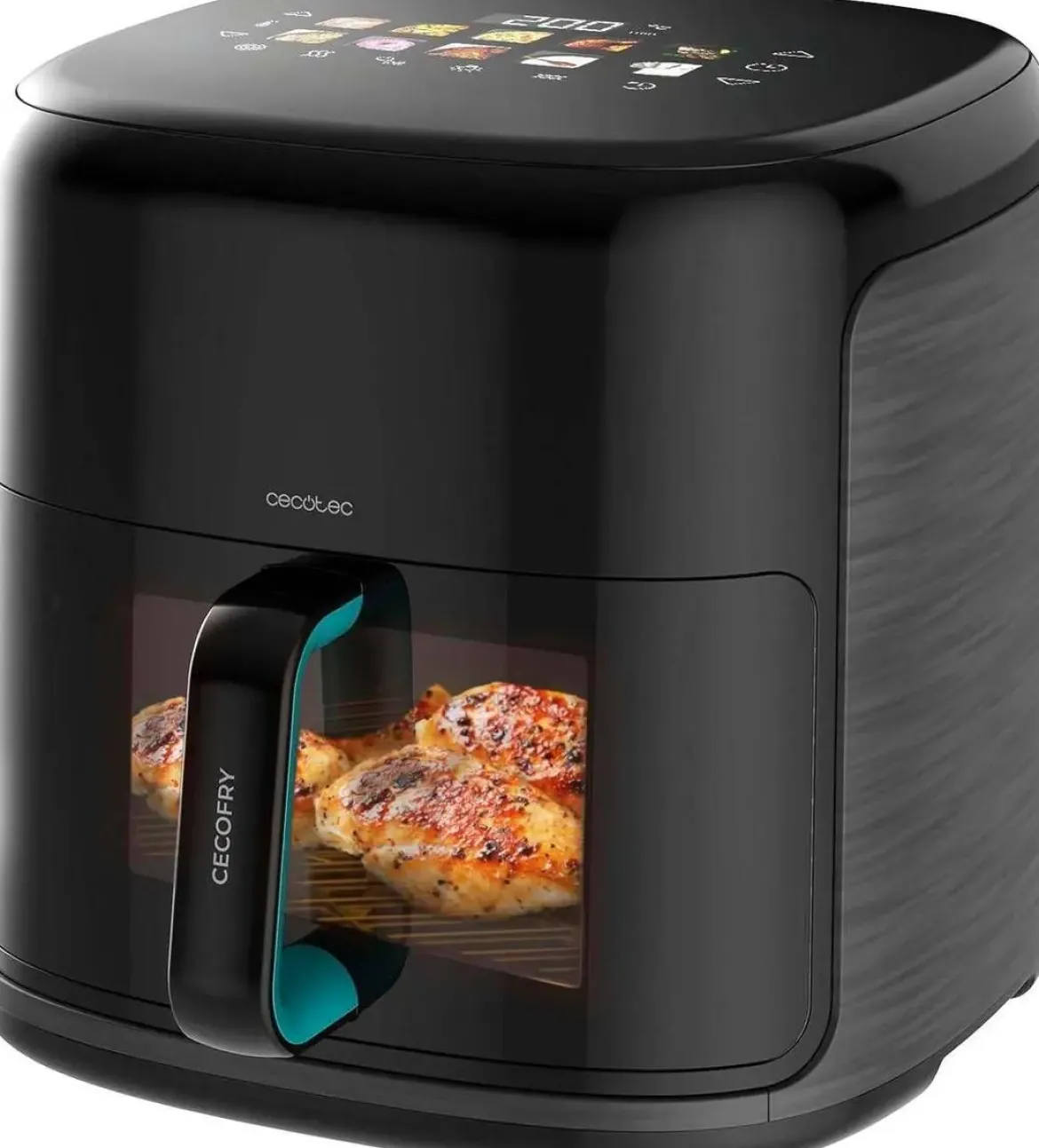 Freidora de Aire con Ahumador 8,5 L CECFRY&GRILL SMOKIN PRIME 8500
