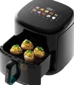 Freidora de Aire con Ahumador 8,5 L CECFRY&GRILL SMOKIN PRIME 8500