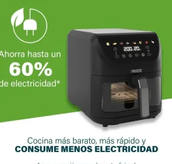 Freidora de Aire PRINCESS AeroFryer Slim 8L 2000W 182476