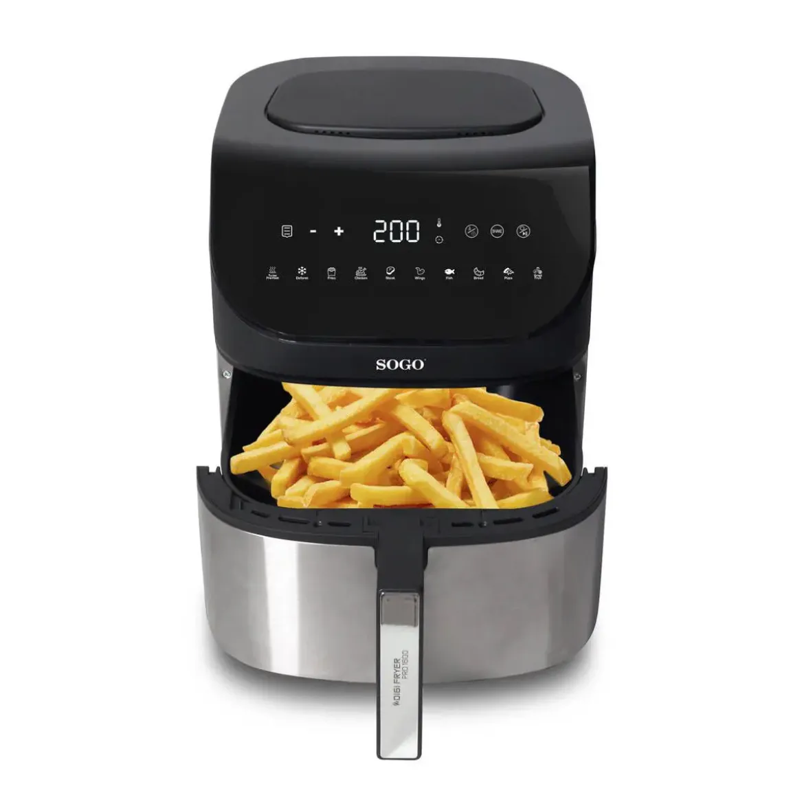 Freidora de Aire 1600W Digital sin Aceite DIGIFRYER PRO1600