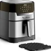 Freidora sin Aceite Moulinex 4.2L Inox 16 Funciones Grill EZ505D10