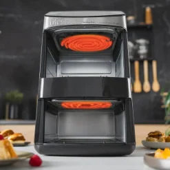 Freidora Sin Aceite Ufesa 11,5L 2500W Doble Altura FLAMINGODUO
