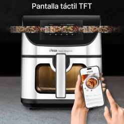 Freidora Sin Aceite Ufesa 7,5L 2200W Digital Air Swanelegance