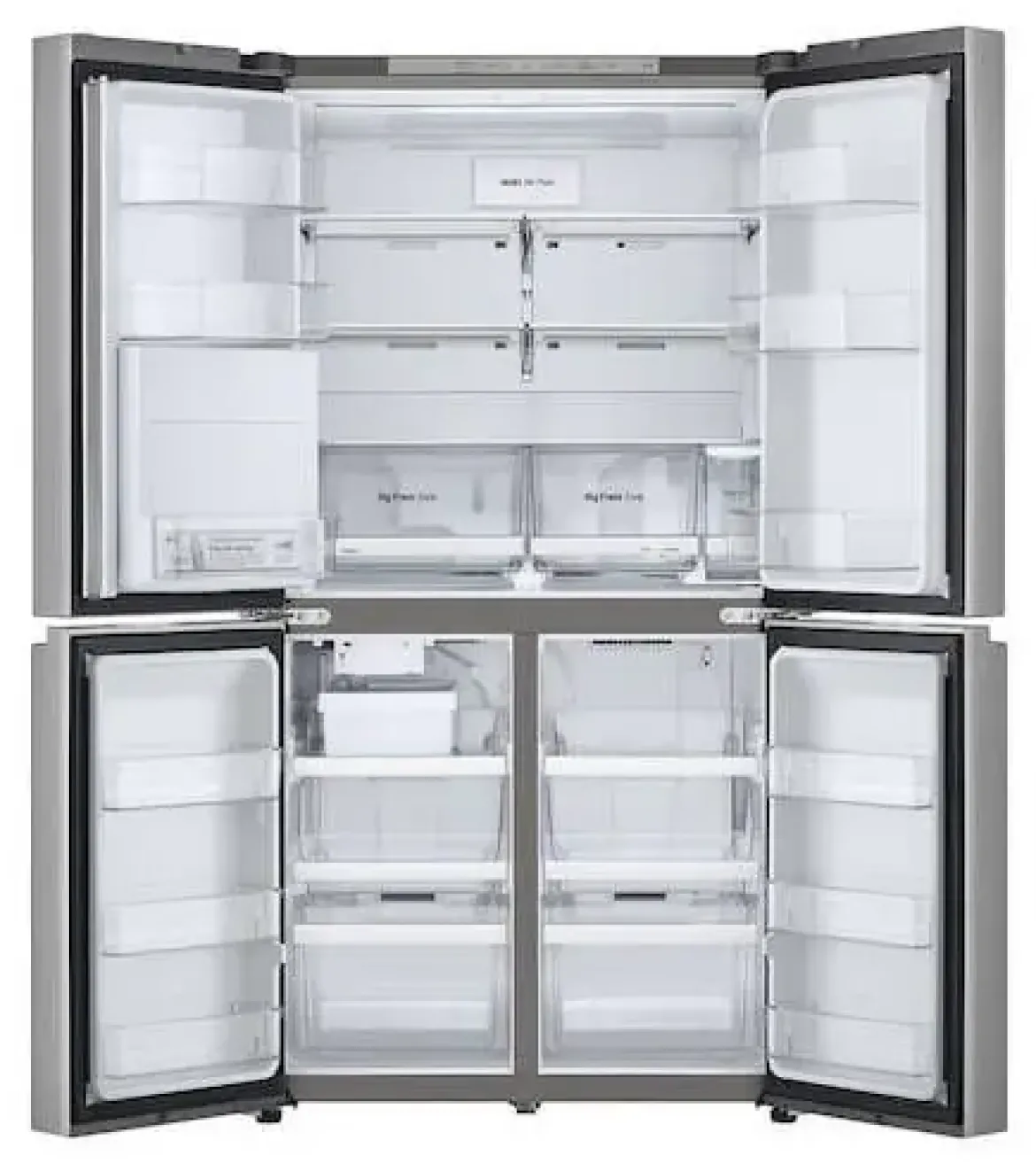 Frigorífico Americano Inox con Dispensador y Hielo Automático GMF961PY3E