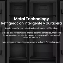 Frigorífico Americano No Frost Inverter Inox SBS535A93XEB