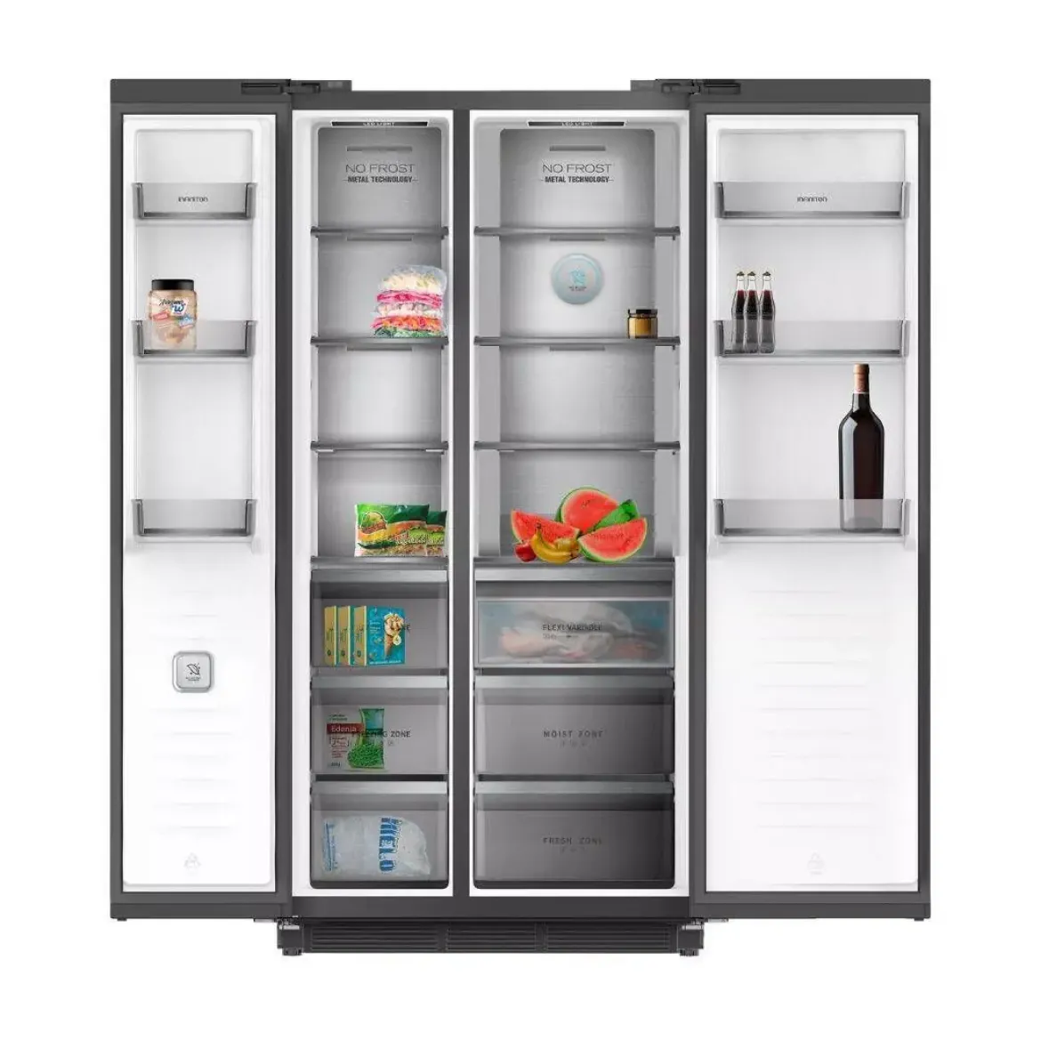 Frigorífico Americano No Frost Inverter Inox SBS535A93XEB
