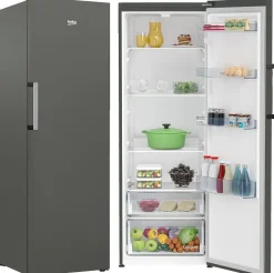 Frigorífico BEKO 1 Puerta Inox E RSSE415M41GN