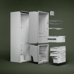 Frigorífico Combi AEG Integrable TwinTech Total No Frost TC7CS181ES