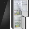 Frigorífico Combi Balay 3KFD655NI Cristal Negro No Frost 326L