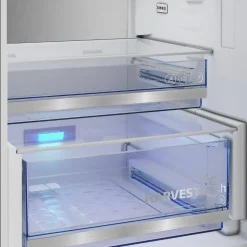 Frigorífico Combi BEKO 415 L Clase C Look Inox NeoFrost B5RCNE416HXBW