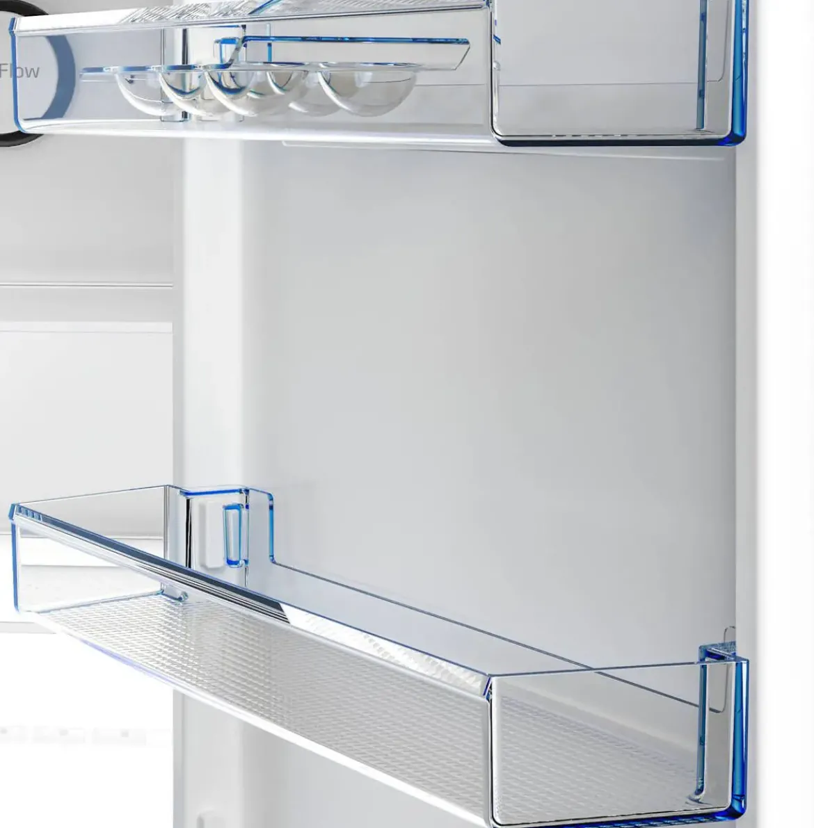 Frigorífico Combi Beko NeoFrost Pro Silver Clase E 355 L B1RCNE404G