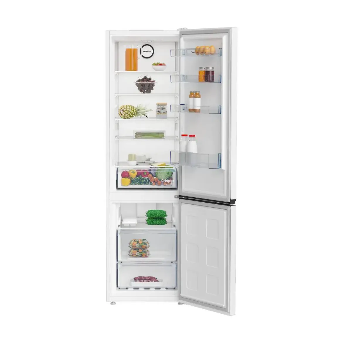Frigorífico Combi Beko NeoFrost Clase E 203cm Blanco B1RCNE404W