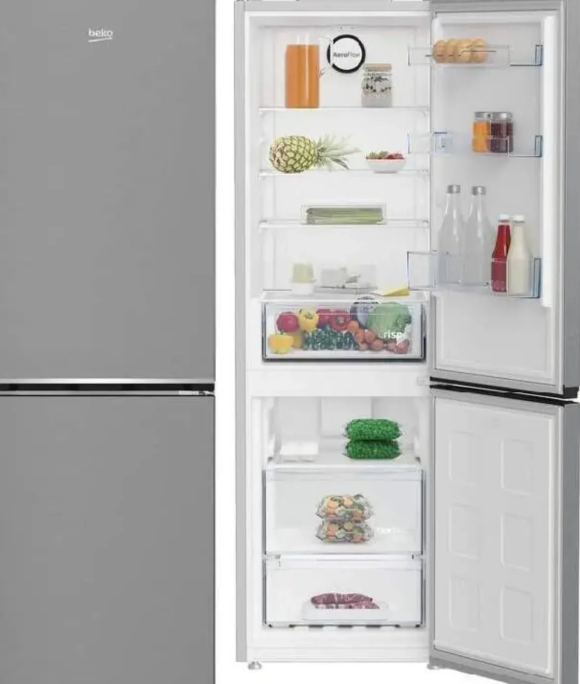 Frigorífico Combi BEKO NeoFrost Pro 316 Litros Clase E B1RCNE364XB