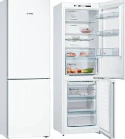 Frigorífico Combi Bosch KGN36VWED No Frost 186 cm Blanco