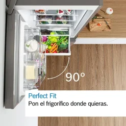 Frigorífico Combi Bosch KGN36VWED No Frost 186 cm Blanco