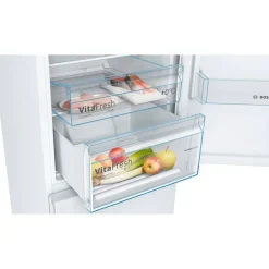 Frigorífico Combi Bosch KGN36VWED No Frost 186 cm Blanco