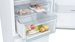 Frigorífico Combi Bosch NoFrost 203x60cm 368L VitaFresh Blanco KGN39VWEB
