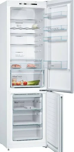 Frigorífico Combi Bosch NoFrost 203x60cm 368L VitaFresh Blanco KGN39VWEB