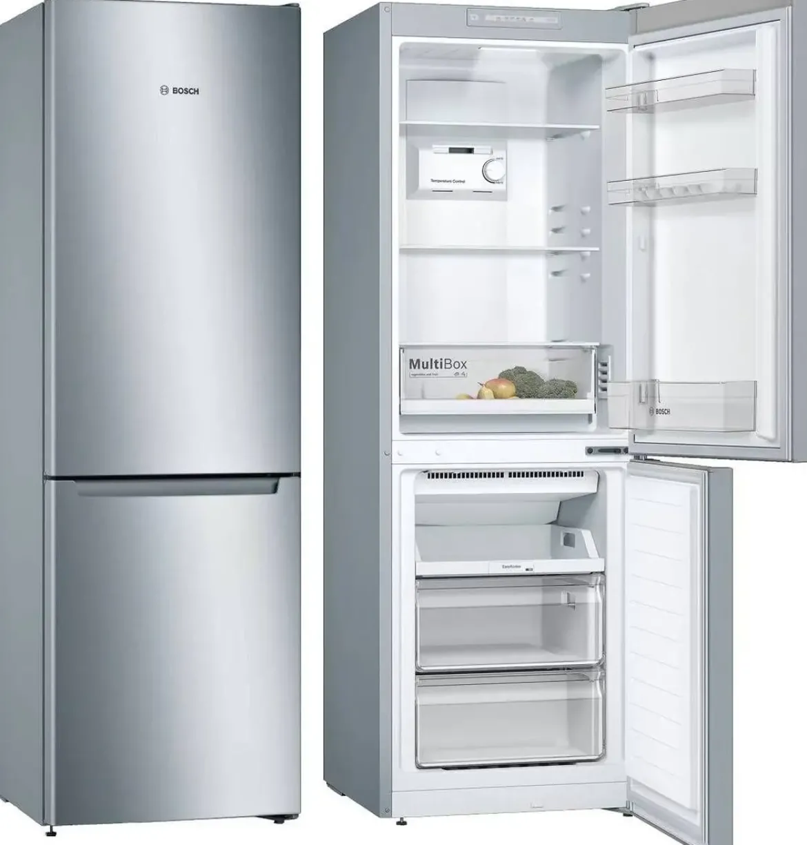 Frigorífico Combi BOSCH No Frost Inox Mate KGN33NLEB