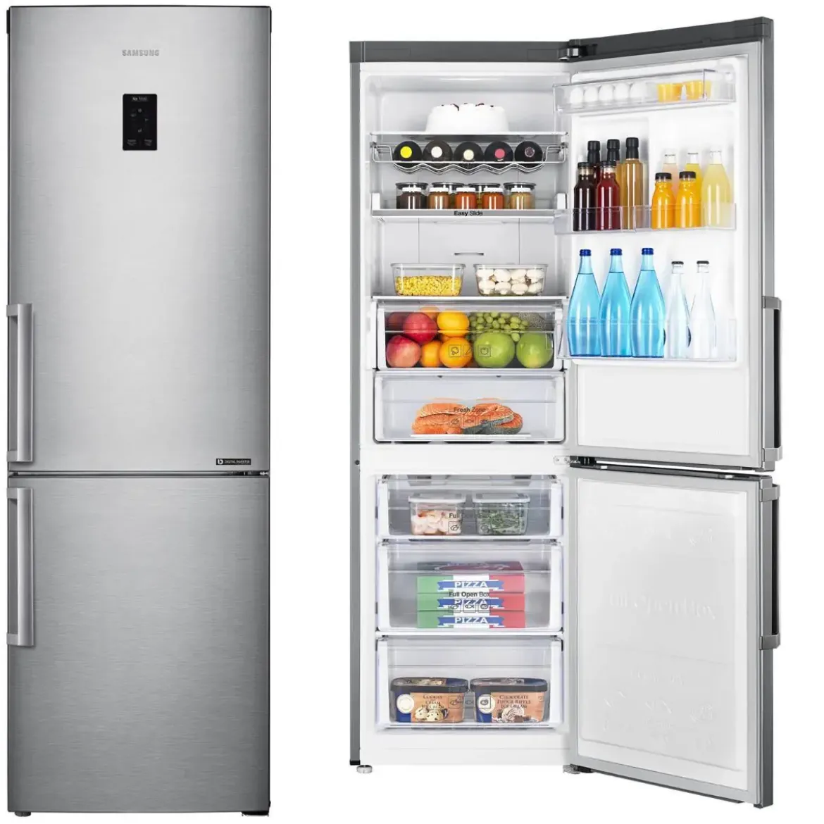Frigorífico Combi 185 cm SAMSUNG InoxRB33J3315SA