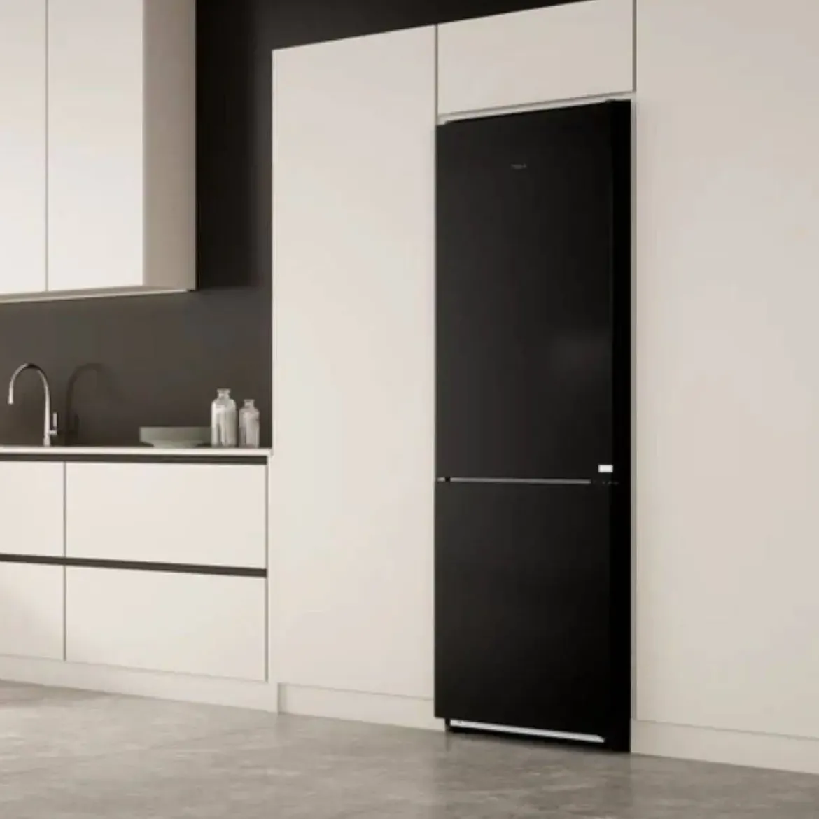 Frigorífico Combi Cristal Negro No Frost Inverter TEKA RBF 88670