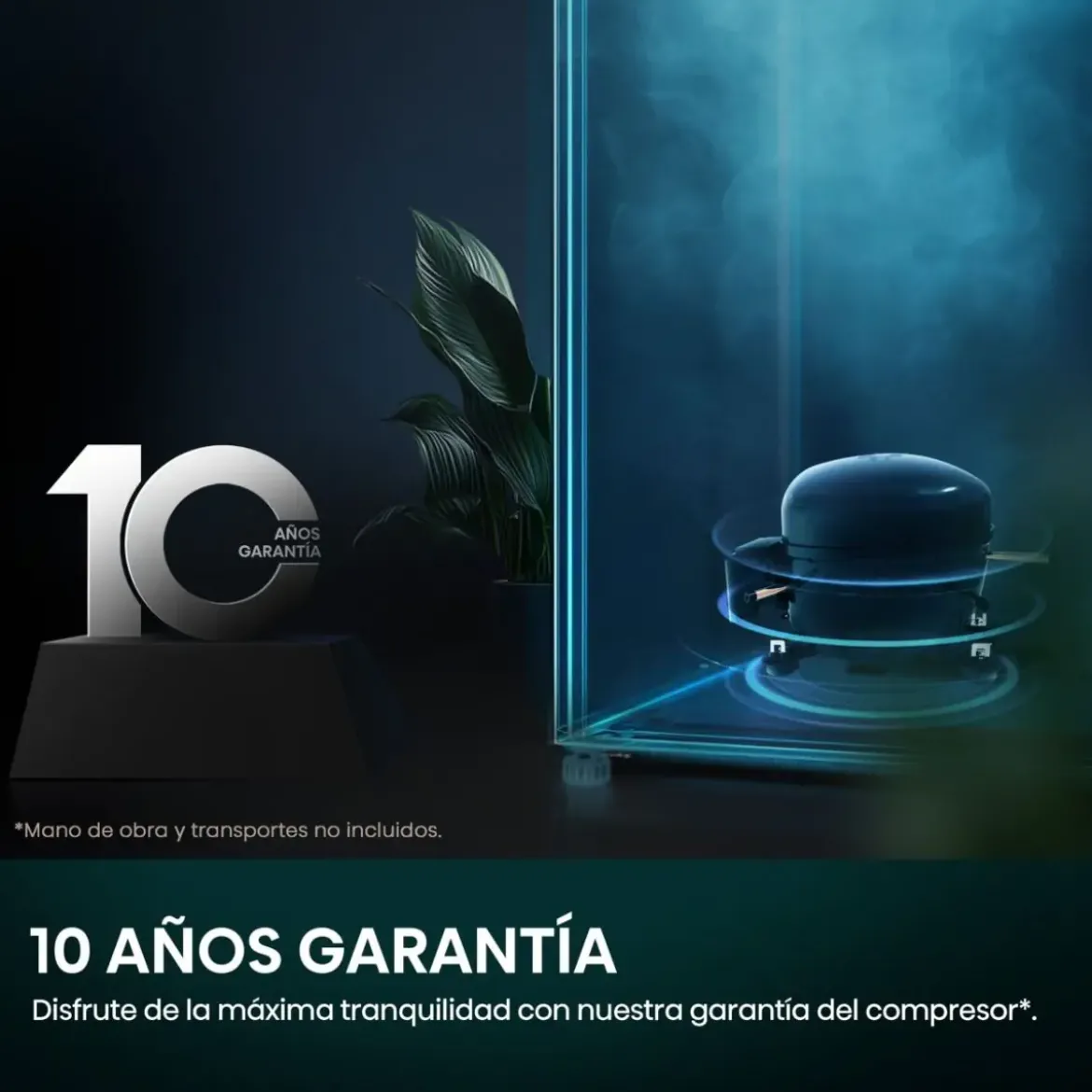 Frigorífico Combi Hisense Integrable No Frost Metal Tech RB3B250SAWE