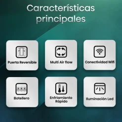 Frigorífico Combi Hisense Integrable No Frost Metal Tech RB3B250SAWE