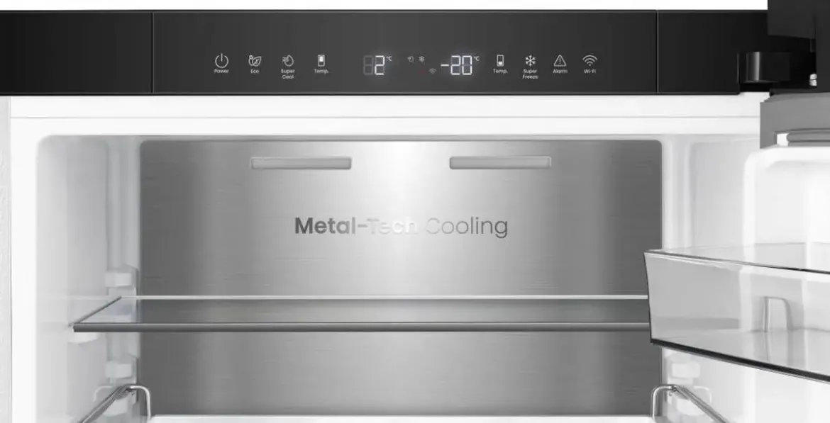 Frigorífico Combi Hisense 330L Total No Frost Blanco RB3K330SAWD